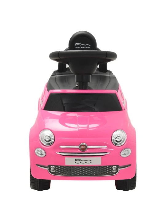 Vaikiškas automobilis Fiat 500, rožinis