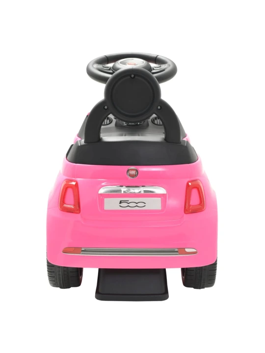 Vaikiškas automobilis Fiat 500, rožinis