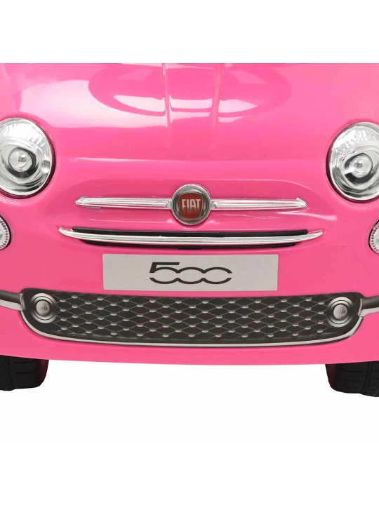 Vaikiškas automobilis Fiat 500, rožinis