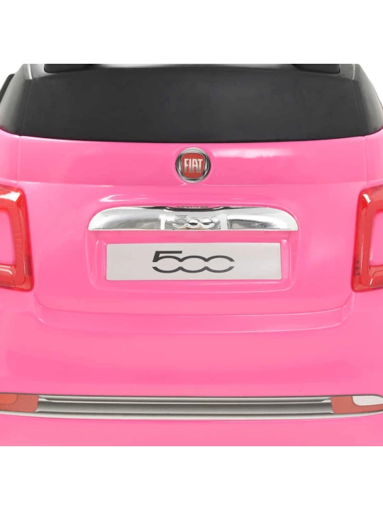Vaikiškas automobilis Fiat 500, rožinis