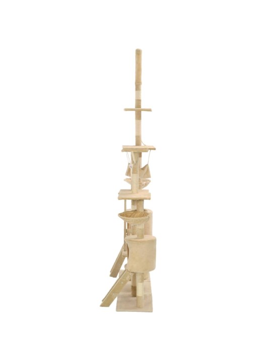 Draskyklė katėms su stov. iš sizal., 230-250cm, smėlio sp.
