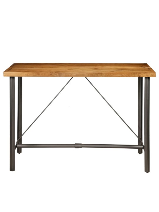 Baro stalas, perdirbtas tikmedis, 150x70x106cm