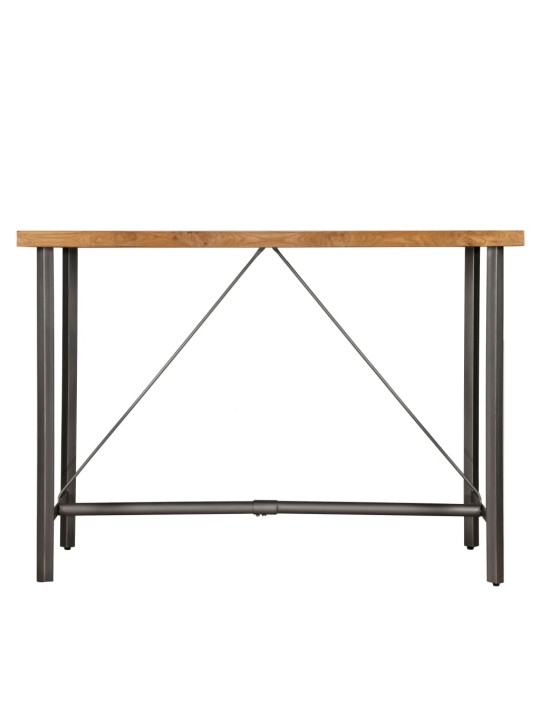Baro stalas, perdirbtas tikmedis, 150x70x106cm