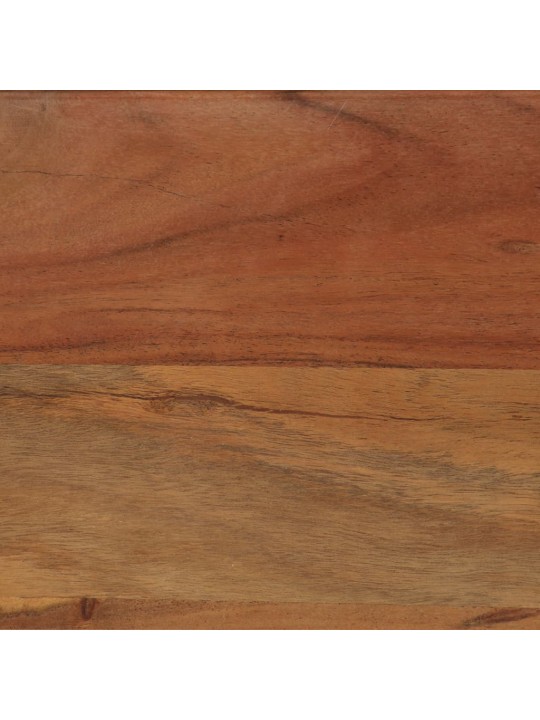 Valgomojo stalas, akacijos med. masyvas ir plienas, 120x60x76cm
