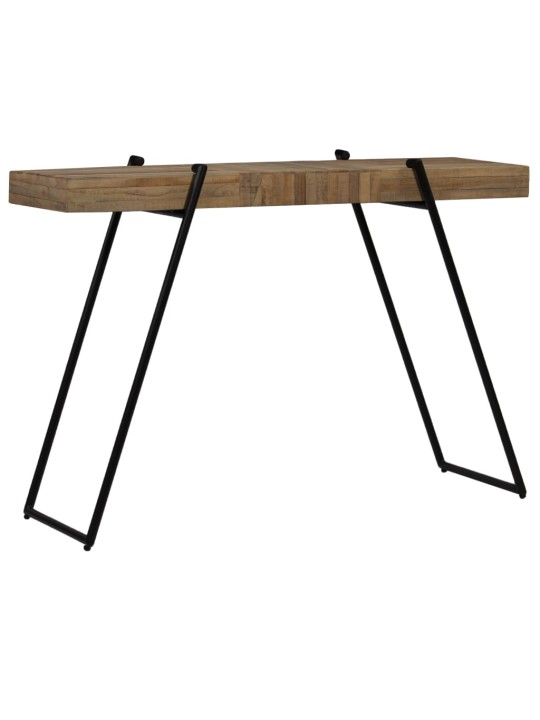 Konsolinis staliukas, 120x35x81cm, perdirbta tikmedžio mediena