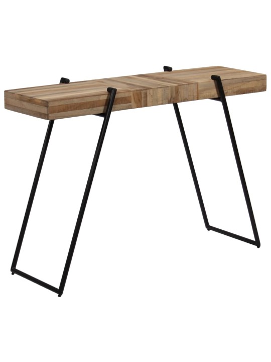 Konsolinis staliukas, 120x35x81cm, perdirbta tikmedžio mediena