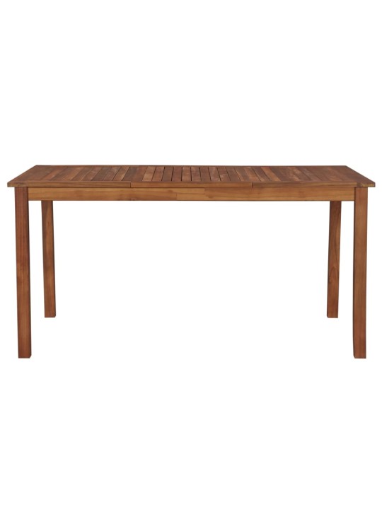 Sodo stalas, 150x90x74cm, akacijos medienos masyvas