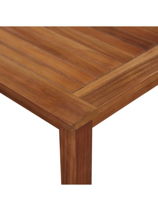 Sodo stalas, 150x90x74cm, akacijos medienos masyvas