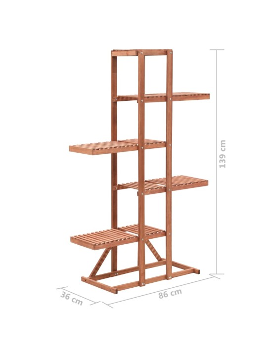 Stovas augalams, kedro mediena, 86x36x139cm