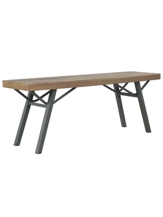Sodo suoliukas, 120 cm, akacijos medienos masyvas