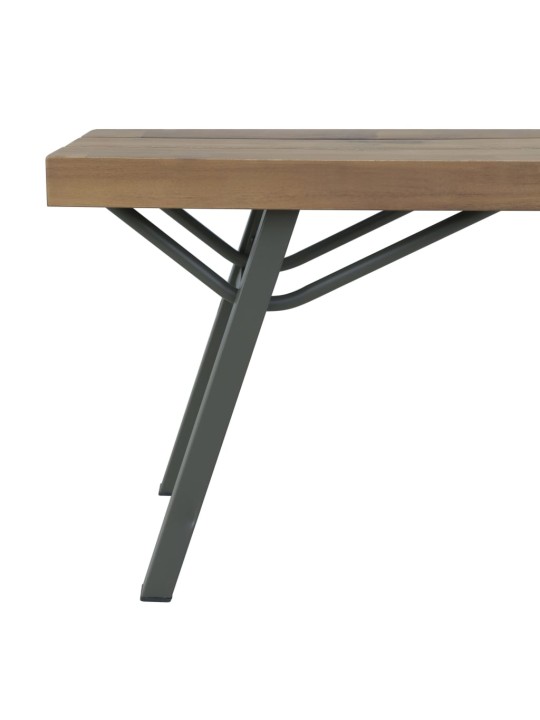 Sodo suoliukas, 120 cm, akacijos medienos masyvas