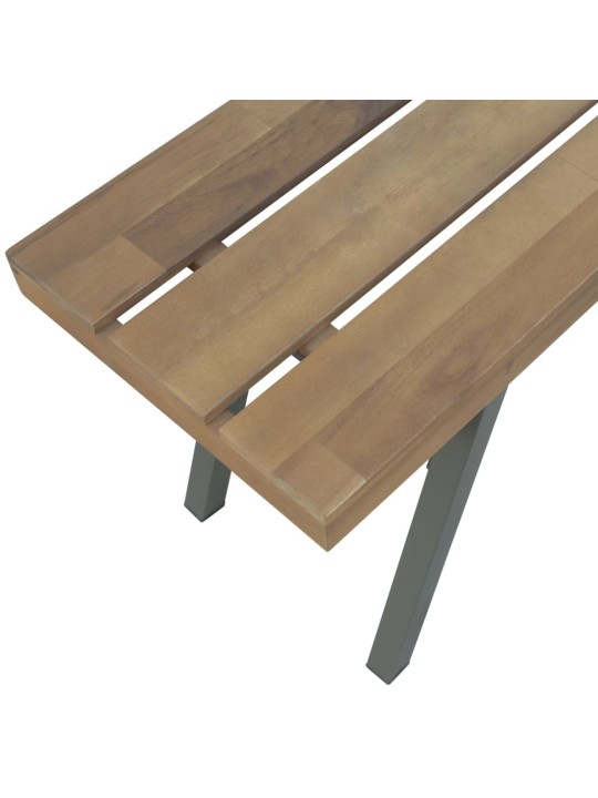 Sodo suoliukas, 120 cm, akacijos medienos masyvas