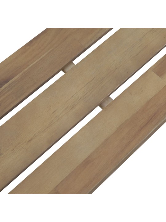 Sodo suoliukas, 120 cm, akacijos medienos masyvas