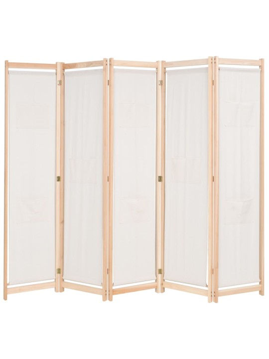 Kambario pertvara, 5 d., kreminės sp., 200x170x4cm, audinys