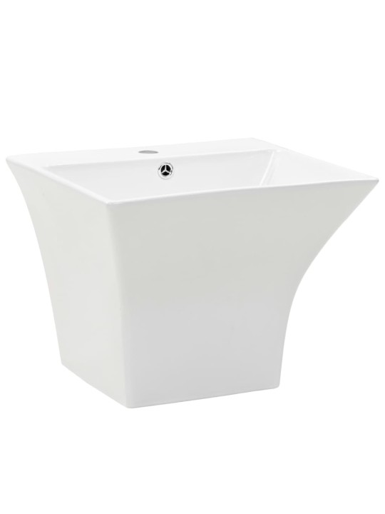 Prie sienos mont. praustuvas, baltas, 500x450x410mm, keramika