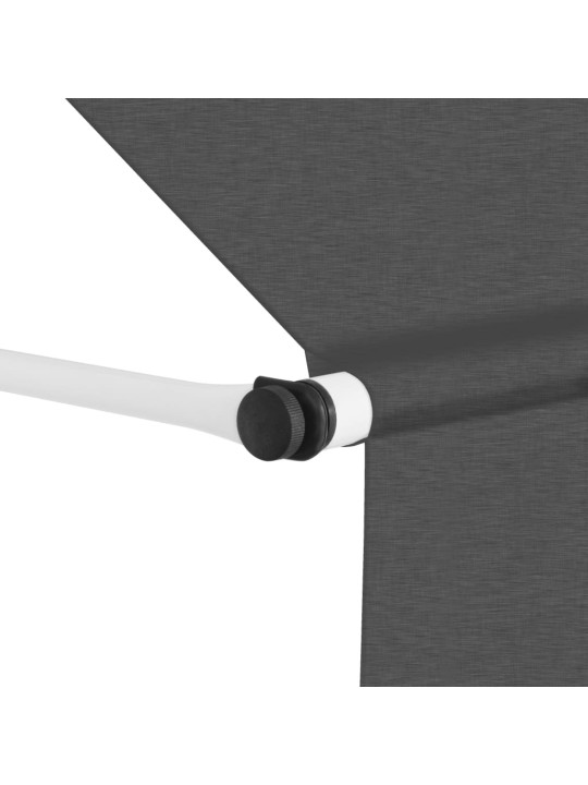 Rankiniu būdu ištraukiama markizė, antracito spalvos, 400cm