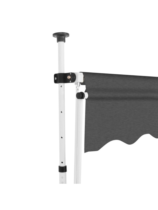 Rankiniu būdu ištraukiama markizė, antracito spalvos, 400cm