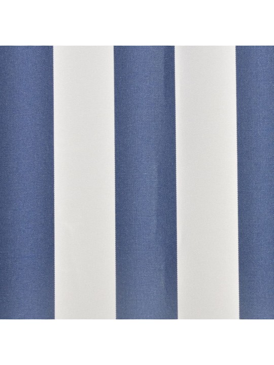 Markizės uždangalas, mėlyna ir balta, 350x250 cm