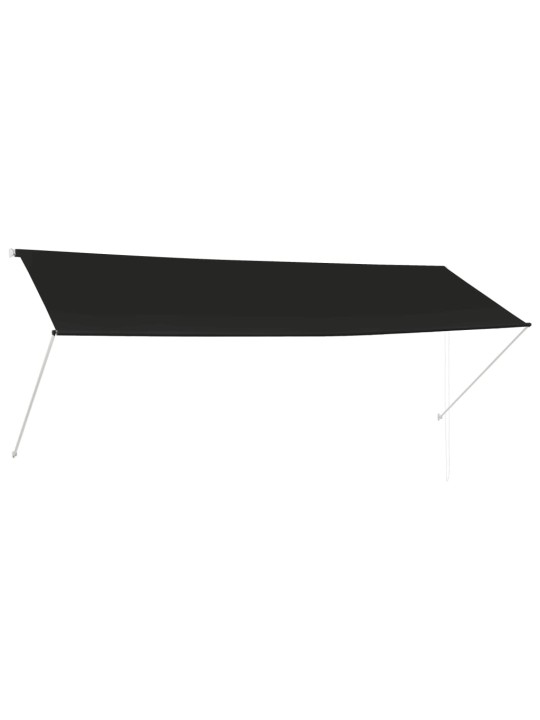 Ištraukiama markizė, antracito spalvos, 350x150 cm