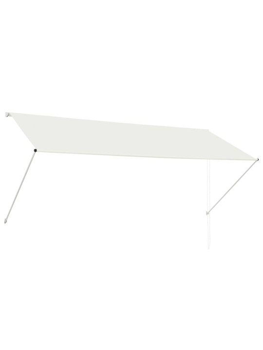 Ištraukiama markizė, kreminės spalvos, 300x150 cm