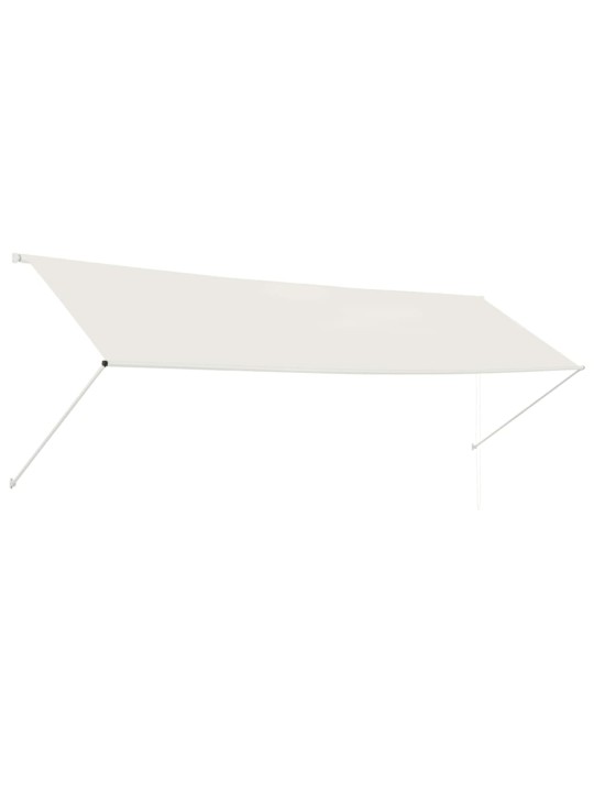 Ištraukiama markizė, kreminės spalvos, 400x150 cm