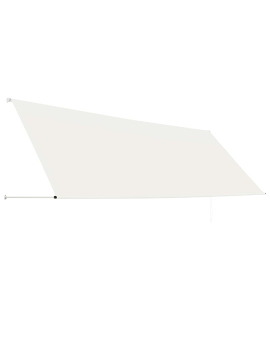Ištraukiama markizė, kreminės spalvos, 400x150 cm