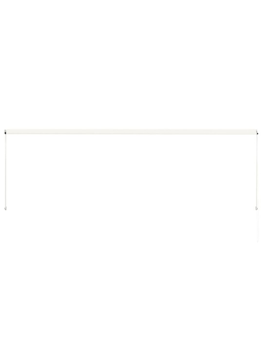 Ištraukiama markizė, kreminės spalvos, 400x150 cm