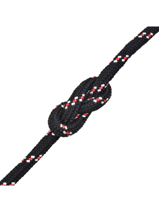 Jūrinė virvė, juoda, 50m, polipropilenas, 16mm