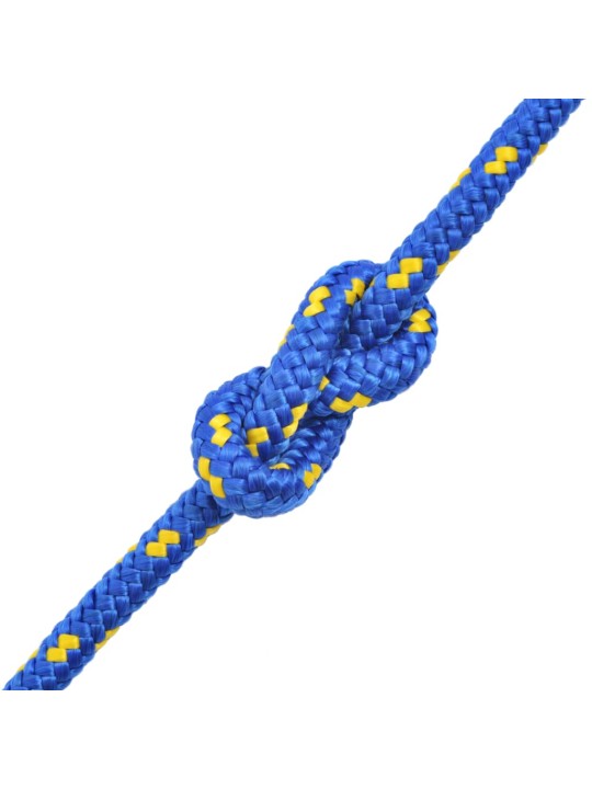 Jūrinė virvė, mėlyna, 50m, polipropilenas, 16mm