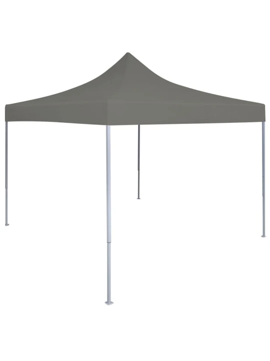 Išskleidžiama proginė palapinė, antracito sp., 3x3 m