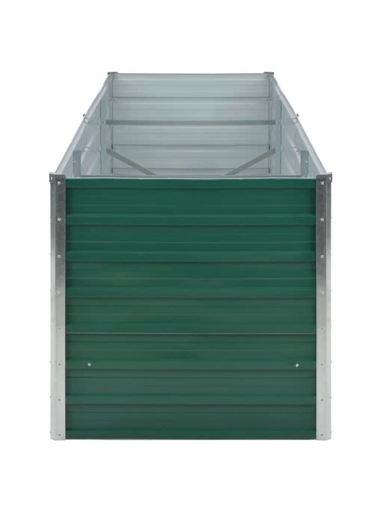 Lovelis, žalias, galvanizuotas plienas, 240x80x77cm