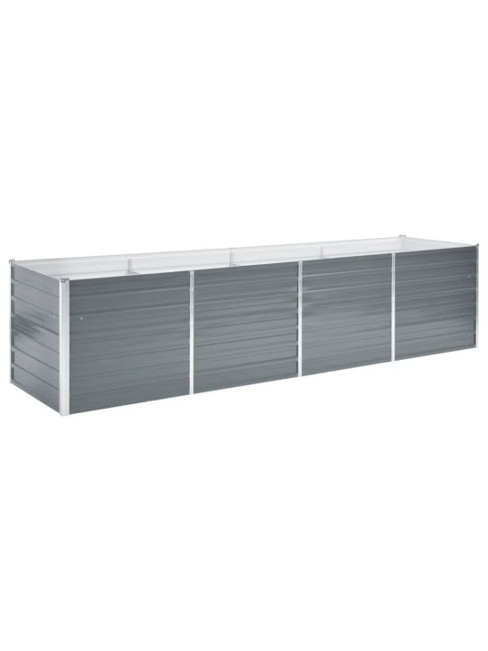 Lovelis, pilkas, galvanizuotas plienas, 320x80x77cm