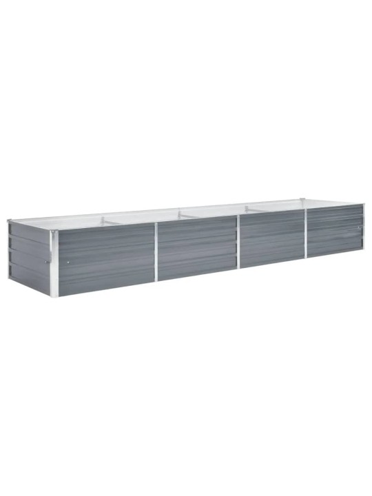 Lovelis, pilkas, galvanizuotas plienas, 320x80x45cm