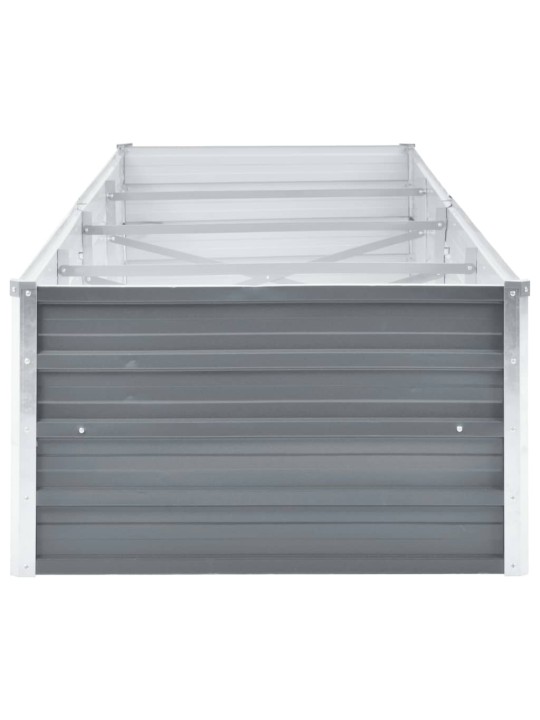 Lovelis, pilkas, galvanizuotas plienas, 320x80x45cm