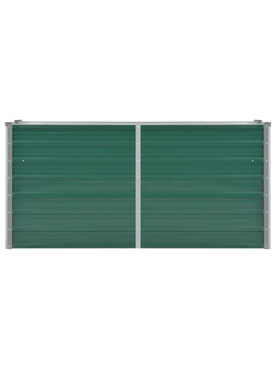 Lovelis, žalias, galvanizuotas plienas, 160x40x77cm