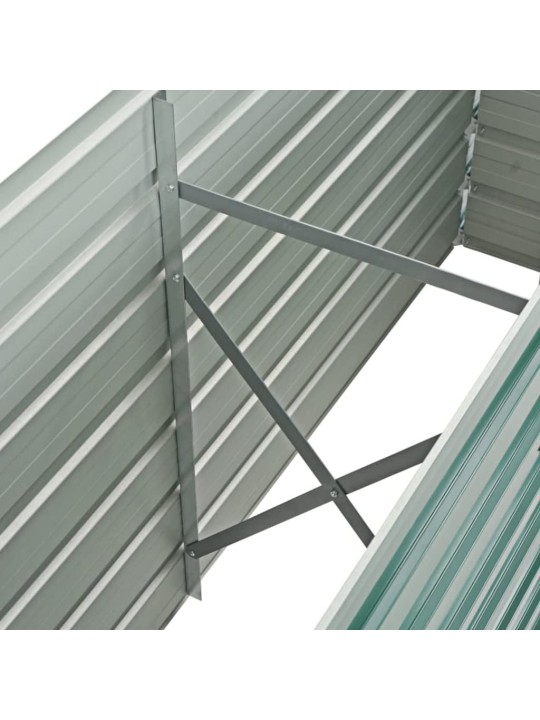 Lovelis, žalias, galvanizuotas plienas, 160x40x77cm