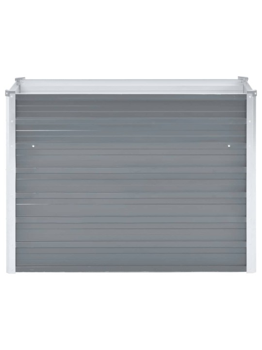 Lovelis, pilkas, galvanizuotas plienas, 100x40x77cm