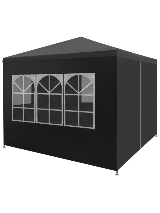 Proginė palapinė, 3x3m, antracito spalvos
