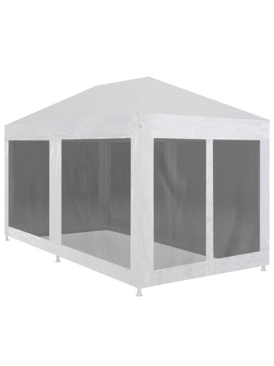 Proginė palapinė su 6 tinklinėmis šoninėmis sienelėmis, 6x3m