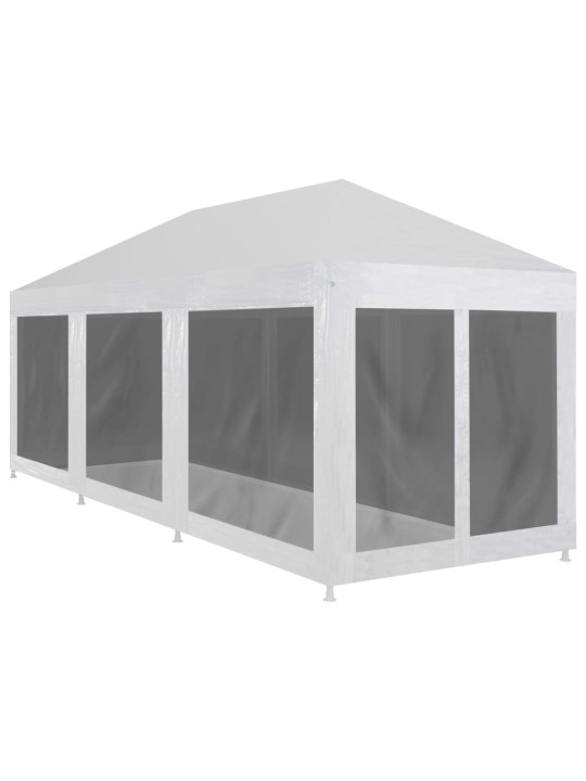 Proginė palapinė su 8 tinklinėmis šoninėmis sienelėmis, 9x3m