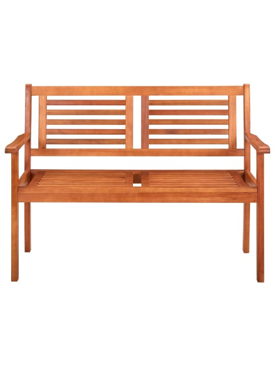 Sodo suoliukas, 120 cm, dvivietis, eukalipto medienos masyvas