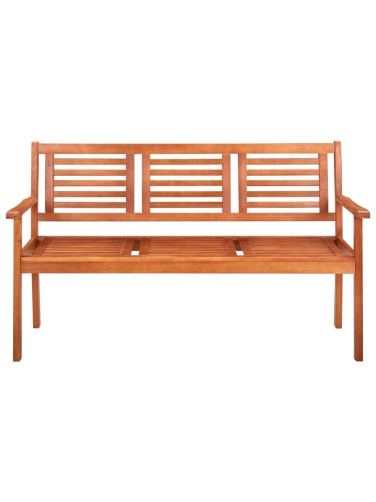 Sodo suoliukas, 150 cm, trivietis, eukalipto medienos masyvas