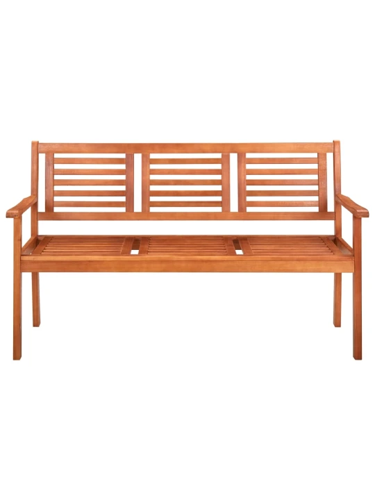 Sodo suoliukas, 150 cm, trivietis, eukalipto medienos masyvas