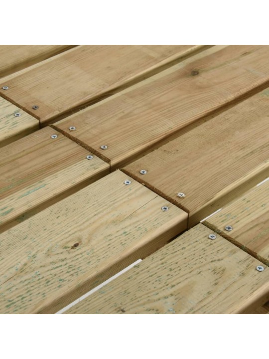 Sodo stalas, 160x79x75cm, mediena