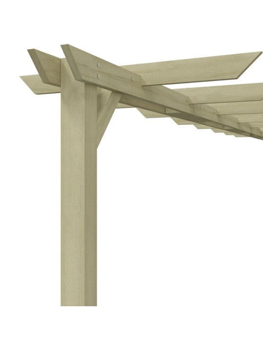 Sodo pergolė, 360x200x60cm, impregnuota pušies mediena
