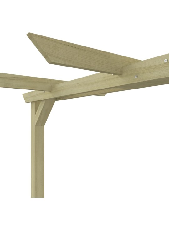 Sodo pergolė, 360x200x60cm, impregnuota pušies mediena