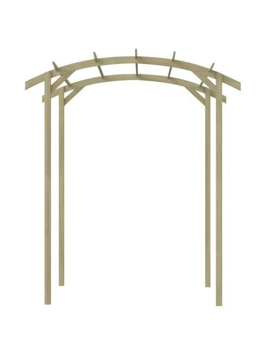Sodo pergolė, 180x197x210cm, impregnuota pušies mediena