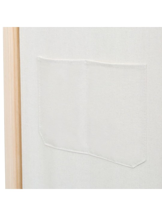 Kambario pertvara, 6 d., kreminės sp., 240x170x4cm, audinys