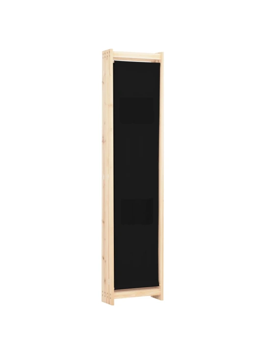 Kambario pertvara, 4 d., juodos sp., 160x170x4cm, audinys