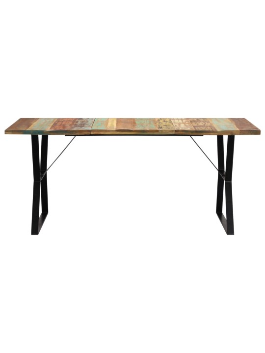 Valgomojo stalas, 180x90x76cm, perdirbtos medienos masyvas